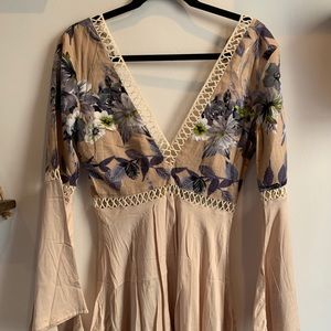 Indikah size UK 8 (US 4/S) long sleeve romper